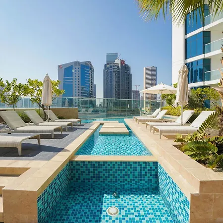 Aliving Stylish Studio At Damam Prive With Balcony And Partial Burj Khalifa View-1315 Dubai Exterior photo