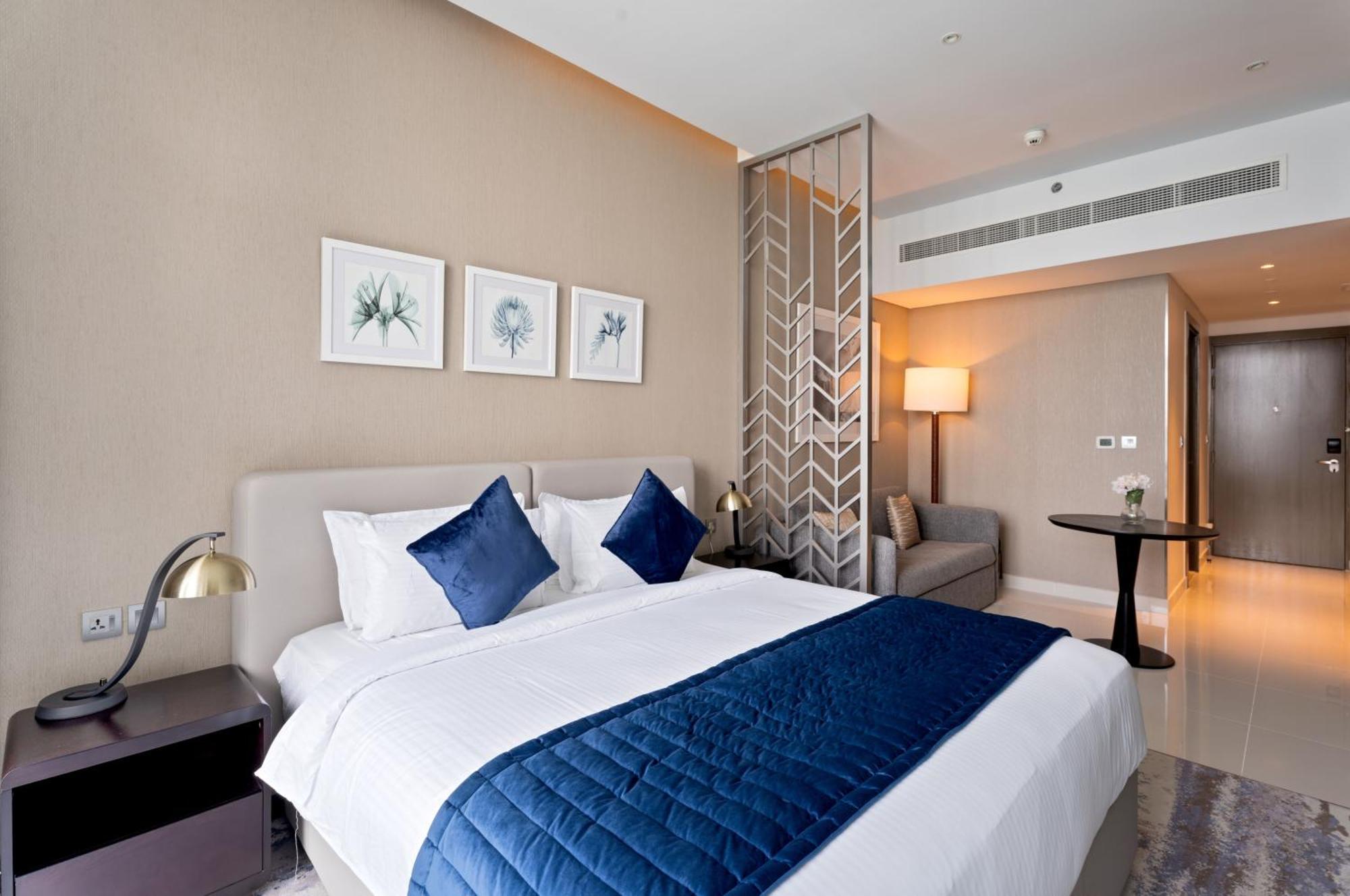 شقة Aliving Stylish At Damam Prive With Balcony And Partial Burj Khalifa View-1315 دبي